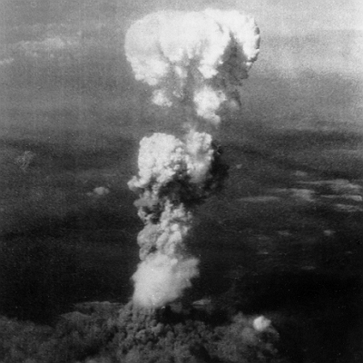 Hiroshima nuclear cloud