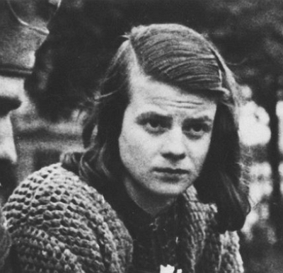 Sophie Scholl.